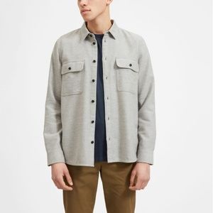 Everlane - The Heavyweight Overshirt - Sz M - Parchment